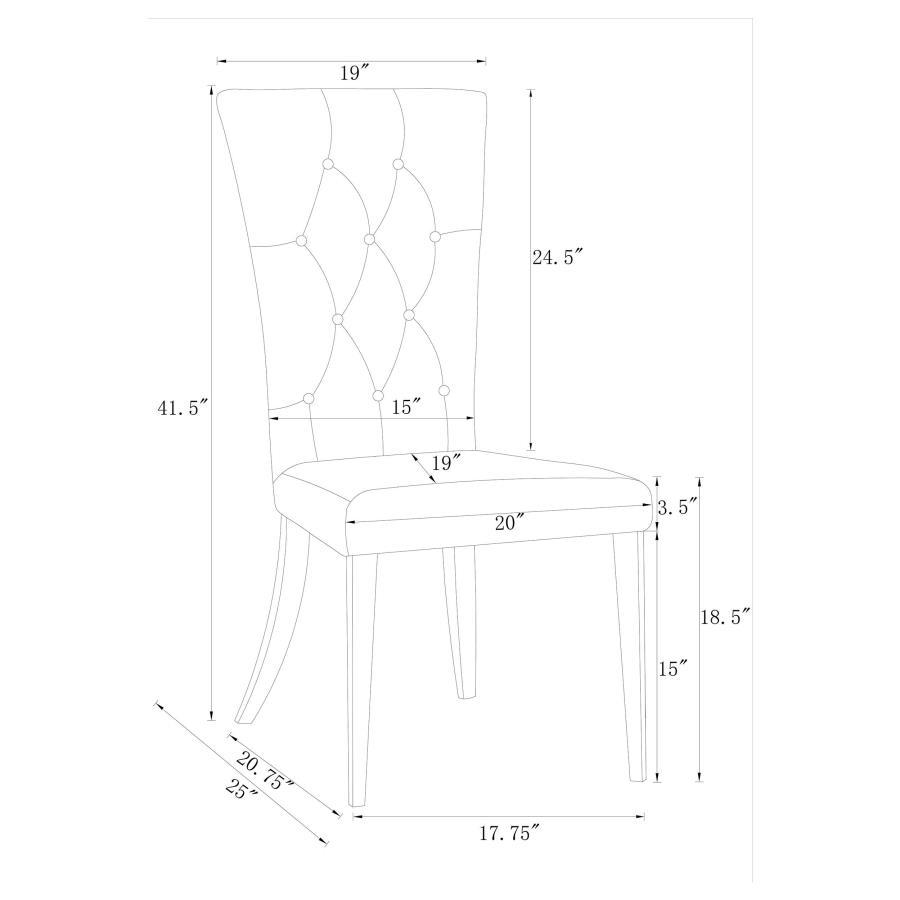 Kerwin - Rectangular Dining Table Set by CoasterElevations | Bel Furniture