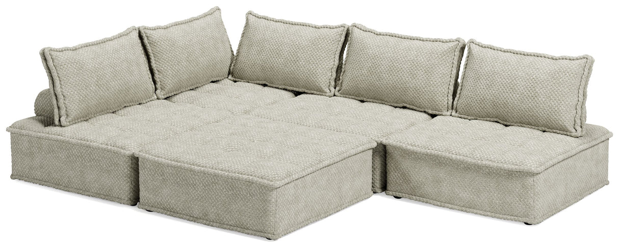Bales - Sectional Light Brown 5 Pc. Modular Seating by Signature Design by Ashley® | Bel Furniture