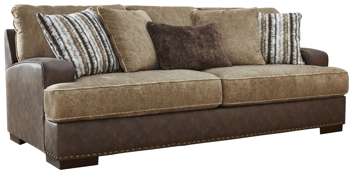 Alesbury - Chocolate - Sofa by Signature Design by Ashley® | Bel Furniture
