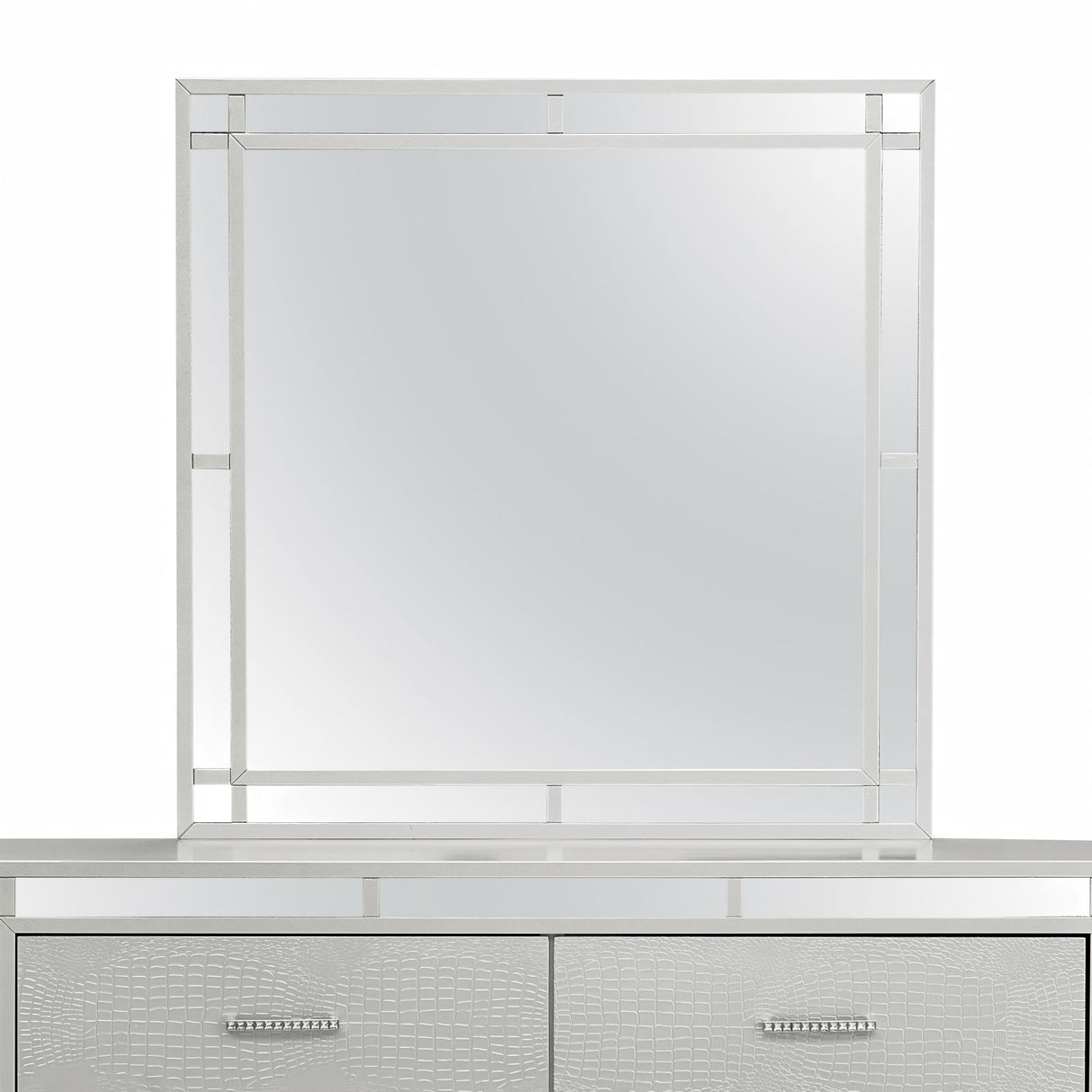 Madison - Mirror - Silver Champagne