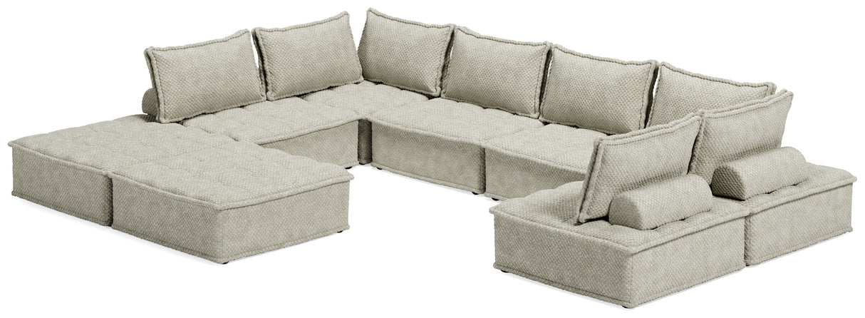 Bales - Sectional Light Brown 8 Pc. Modular Seating by Signature Design by Ashley® | Bel Furniture
