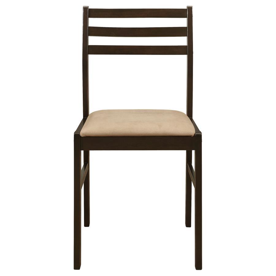 Bucknell - 3 Piece Round Drop Leaf Dining Table Set by CoasterEveryday | Bel Furniture