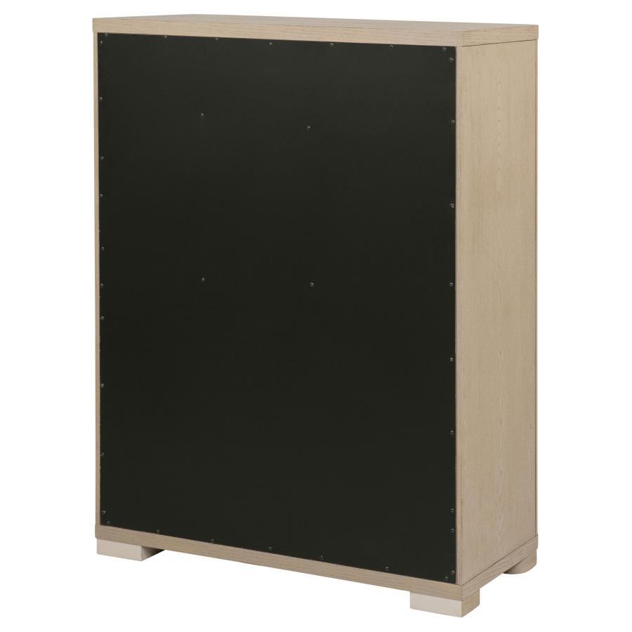 Ladera - 5-Drawer Bedroom Chest Of Drawers - Light Elm by Coaster Fine Furniture | Bel Furniture