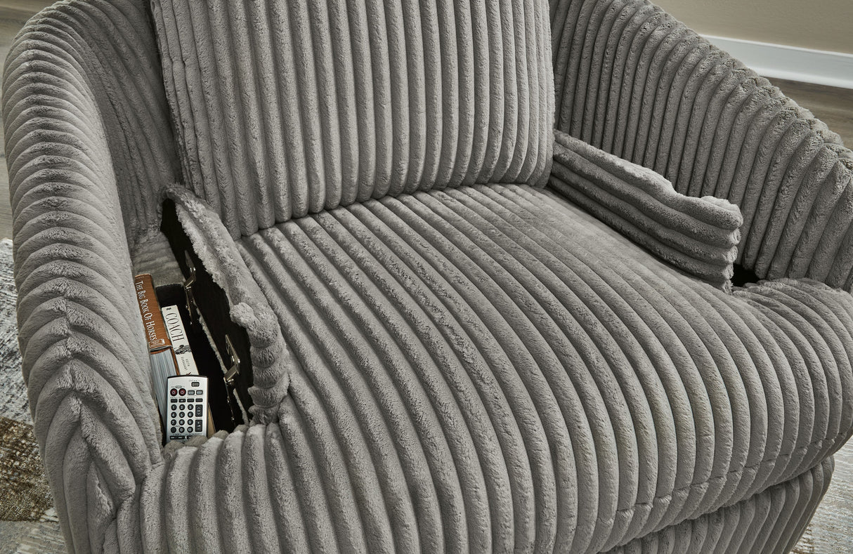 Tie-breaker - Swivel Glider Recliner by Signature Design by Ashley® | Bel Furniture