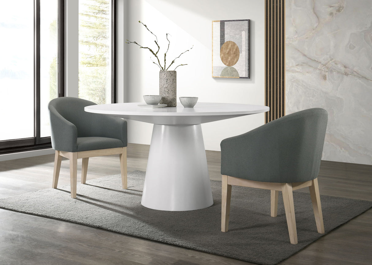Jasper - 59" Round Dining Table Set by Lilola Home | Bel Furniture