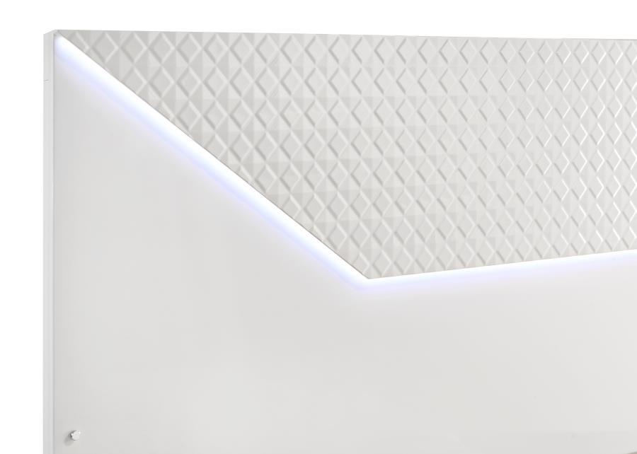 Ives - Panel Bed LED Headboard by Coaster Fine Furniture | Bel Furniture