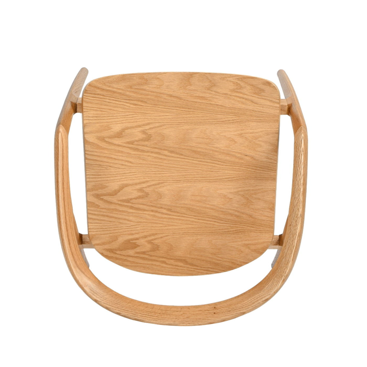 Simeon - Scandinavian Sculpted Dining Chair - Warm Natural Brown by Jennifer Taylor Home | Bel Furniture