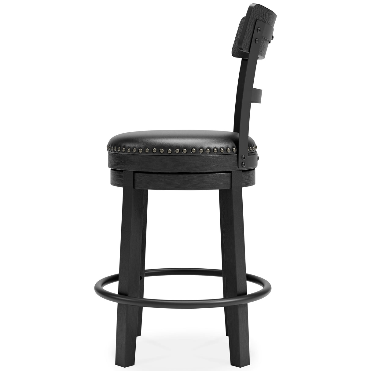 Valebeck - Full Back Swivel Stool by Signature Design by Ashley® | Bel Furniture