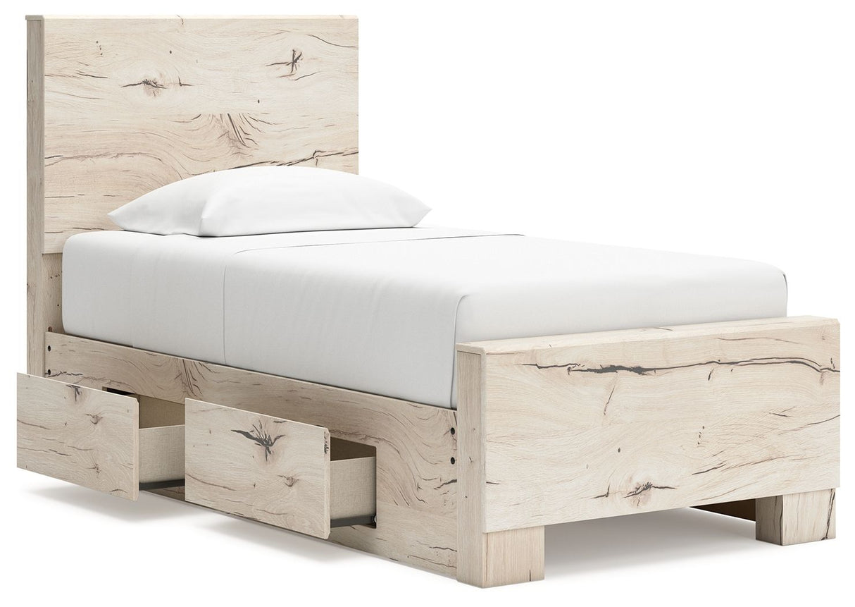 Lawroy - Panel Bed With Storage by Signature Design by Ashley® | Bel Furniture