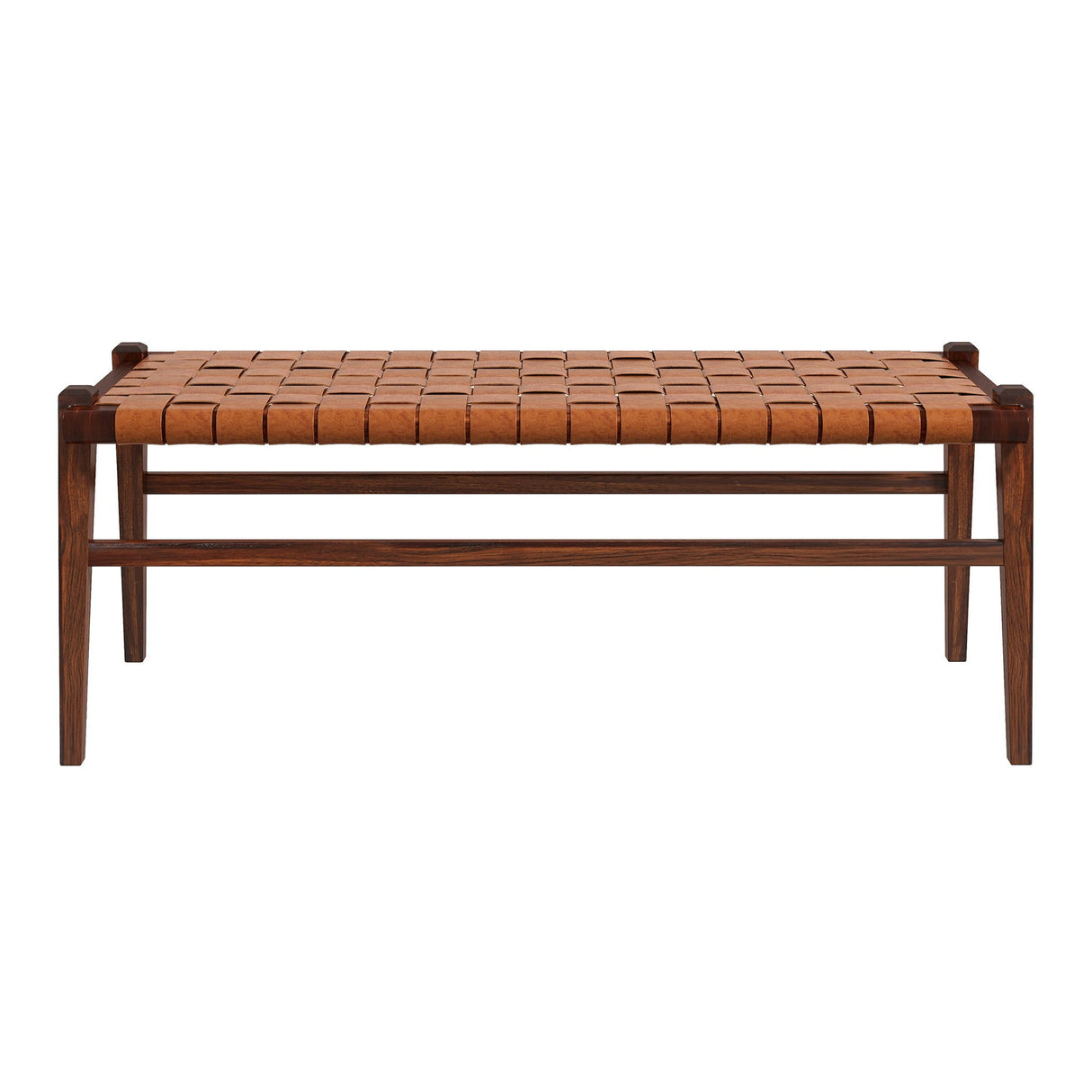 Cody - Bench - Brown / Tan by Ashcroft Furniture | Bel Furniture