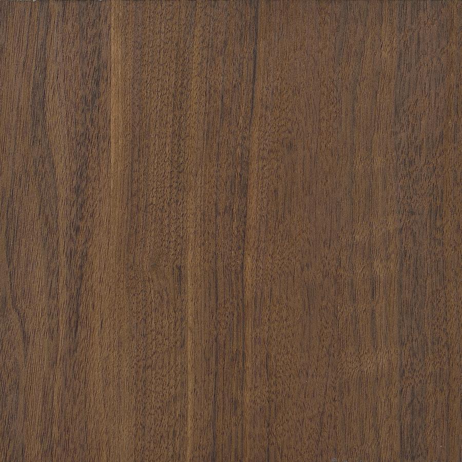 Maddox - 3-Shelf Cabinet Bookcase - Walnut by CoasterEveryday | Bel Furniture