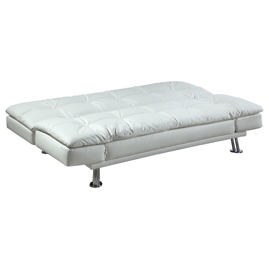 Dilleston - Upholstered Tufted Convertible Sofa Bed by CoasterEssence | Bel Furniture