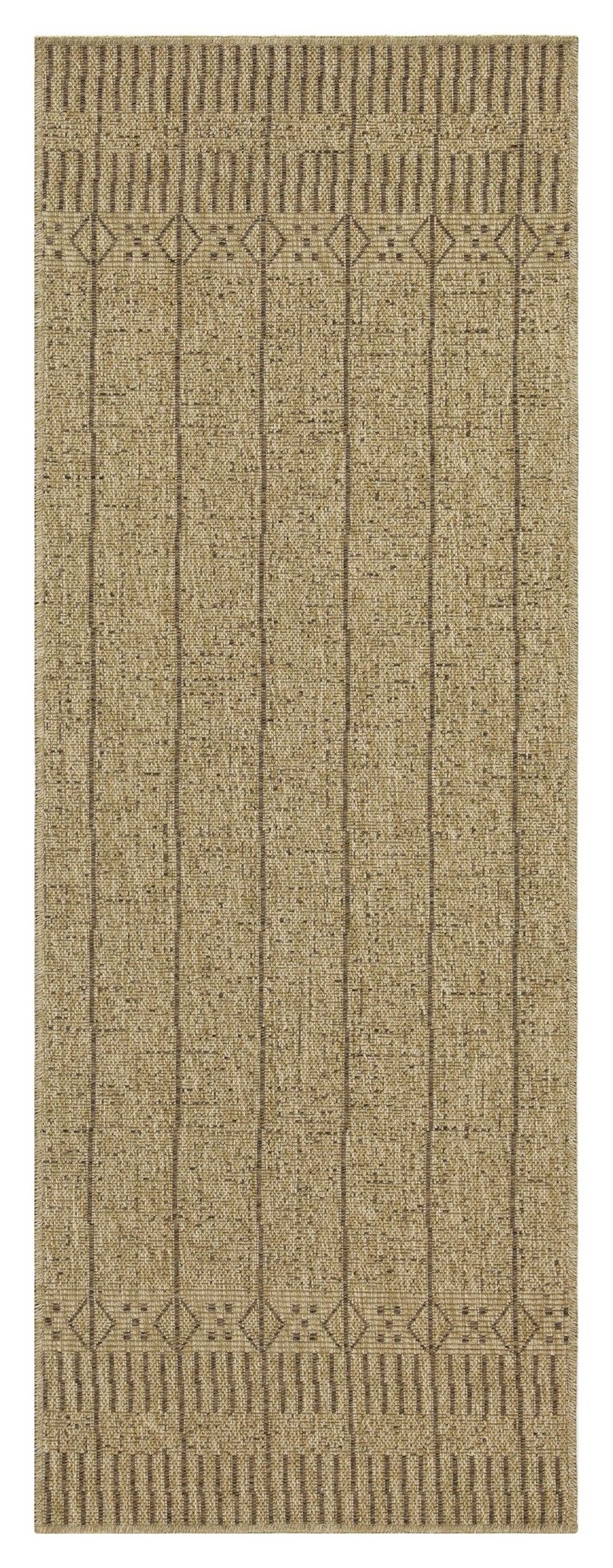 Earth - Indoor, Outdoor, Area Rug, Versatile Design Light Brown 4' x 6' by Icona Home Decor | Bel Furniture