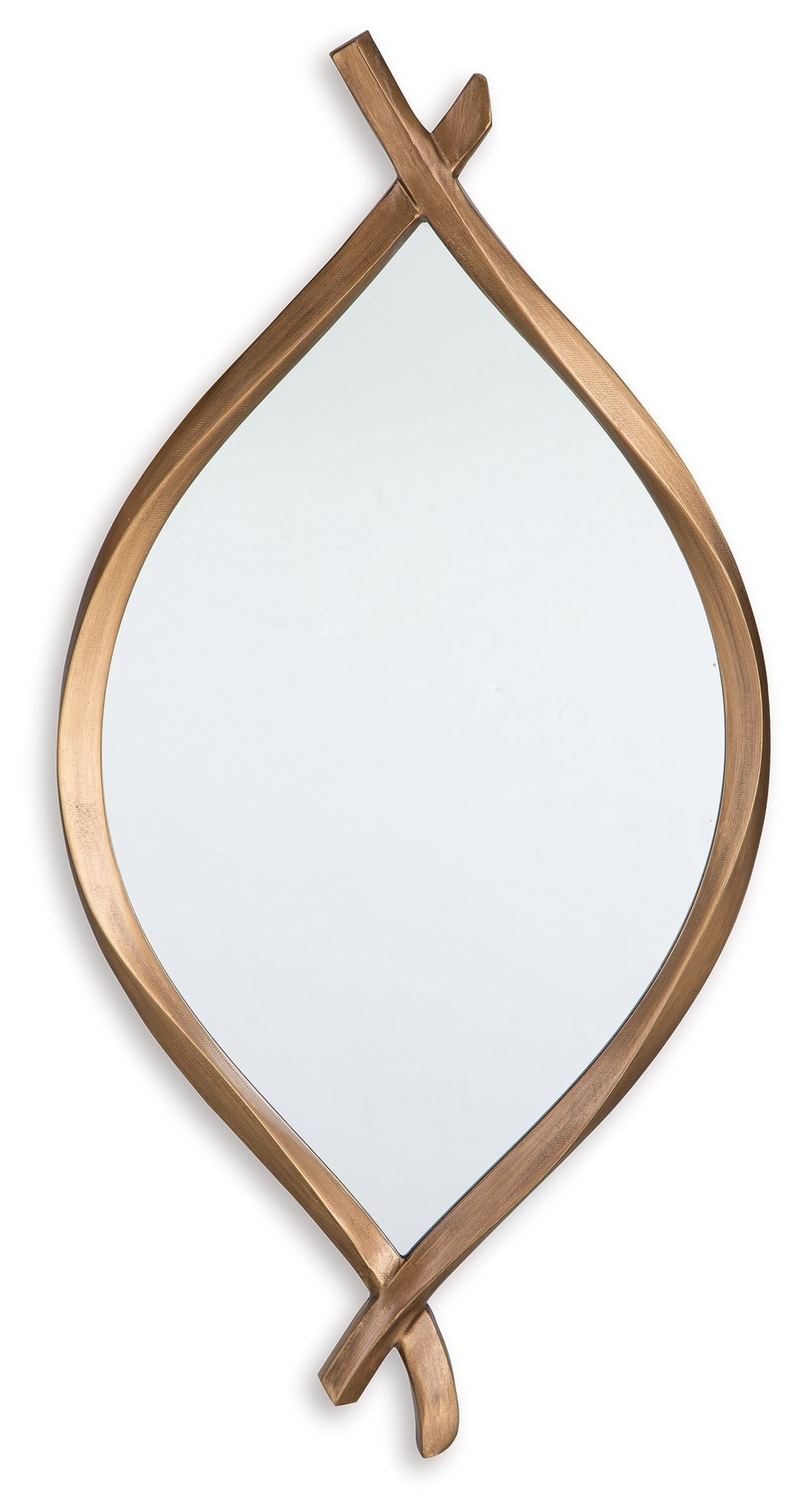 Bartner - Antique Gold Finish - Accent Mirror by Signature Design by Ashley® | Bel Furniture