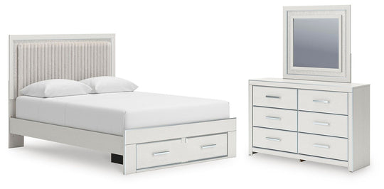 Zuraleus - Upholstered Panel Platform Storage Bedroom Set