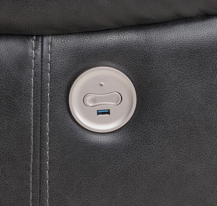 Sycamore - Upholstered Power Recliner Chair by Coaster Fine Furniture | Bel Furniture