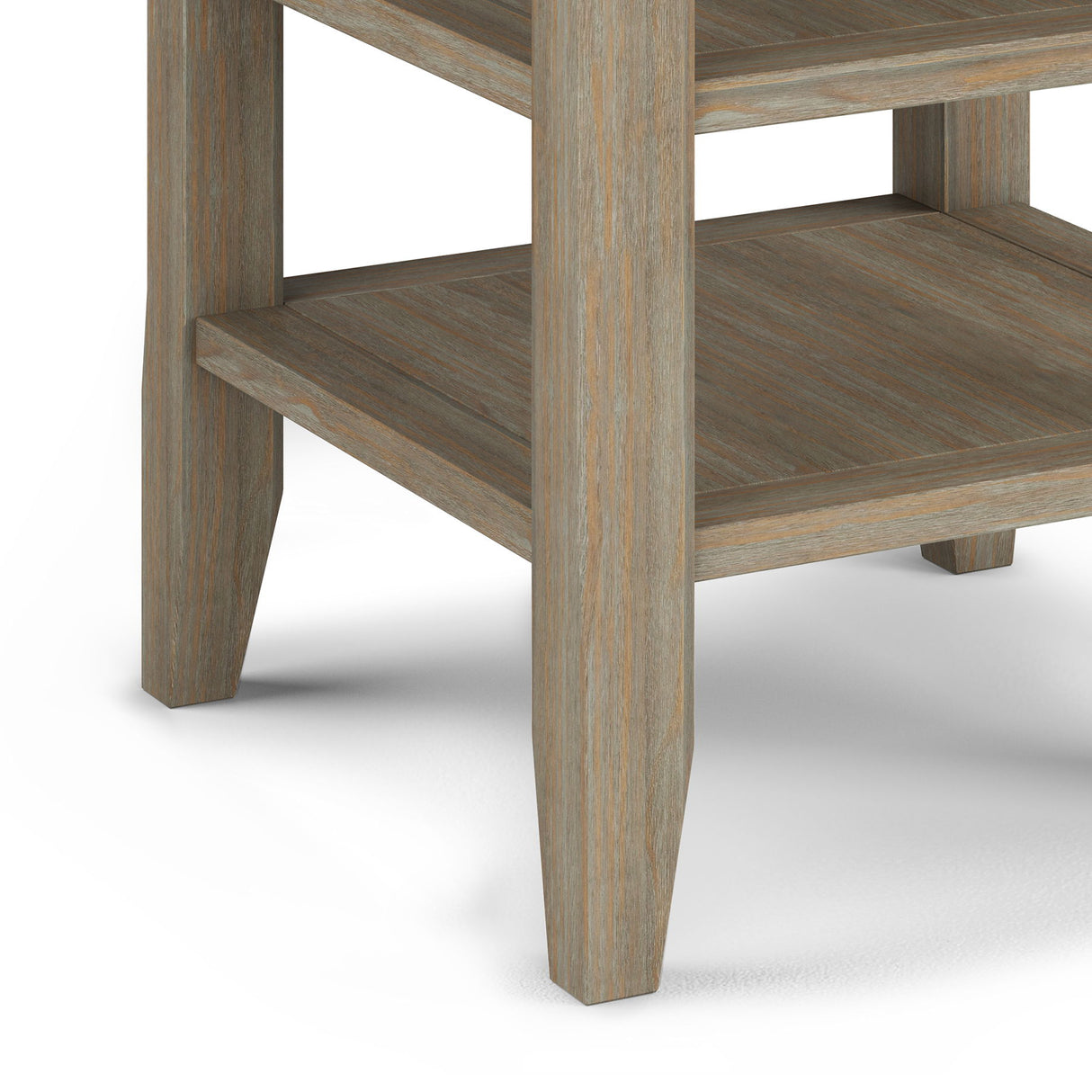 Acadian - Handcrafted End Table by Simpli-Home | Bel Furniture