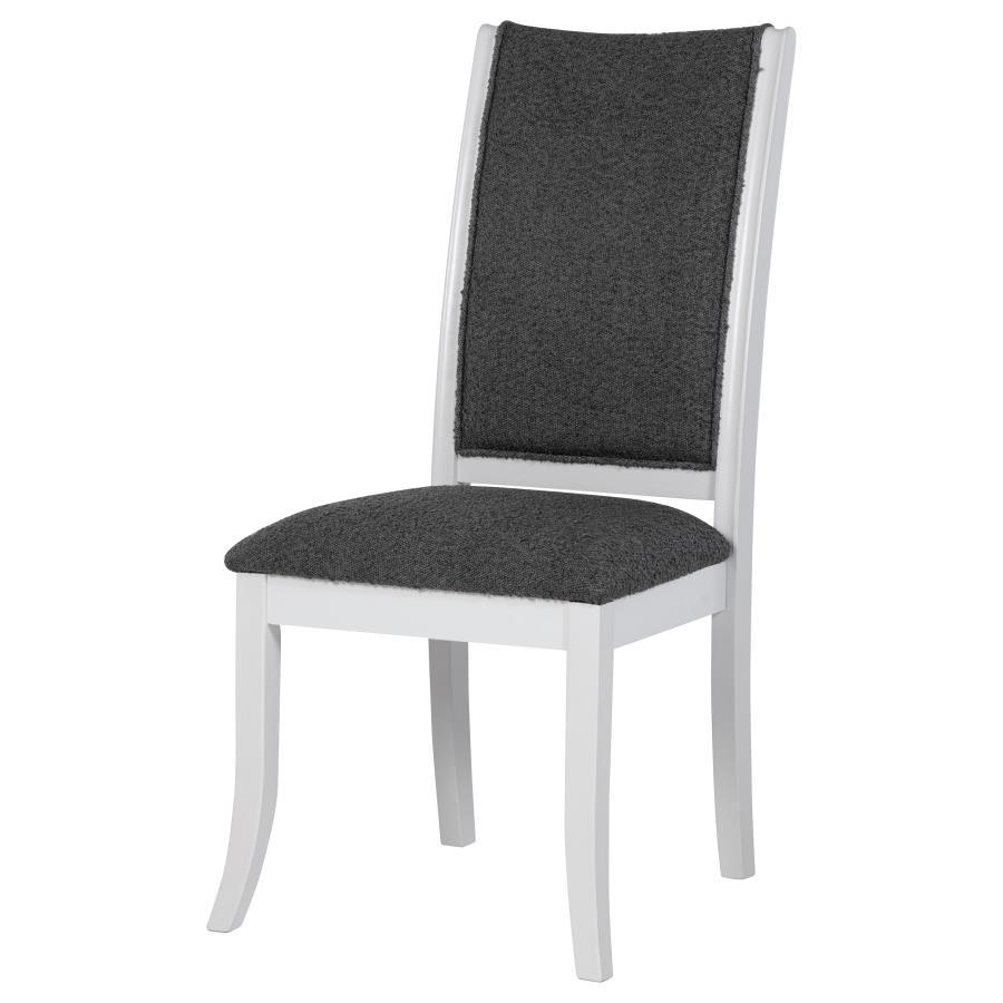 Judd - Upholstered Dining Side Chair (Set of 2) - Pearl White by Coaster Fine Furniture | Bel Furniture