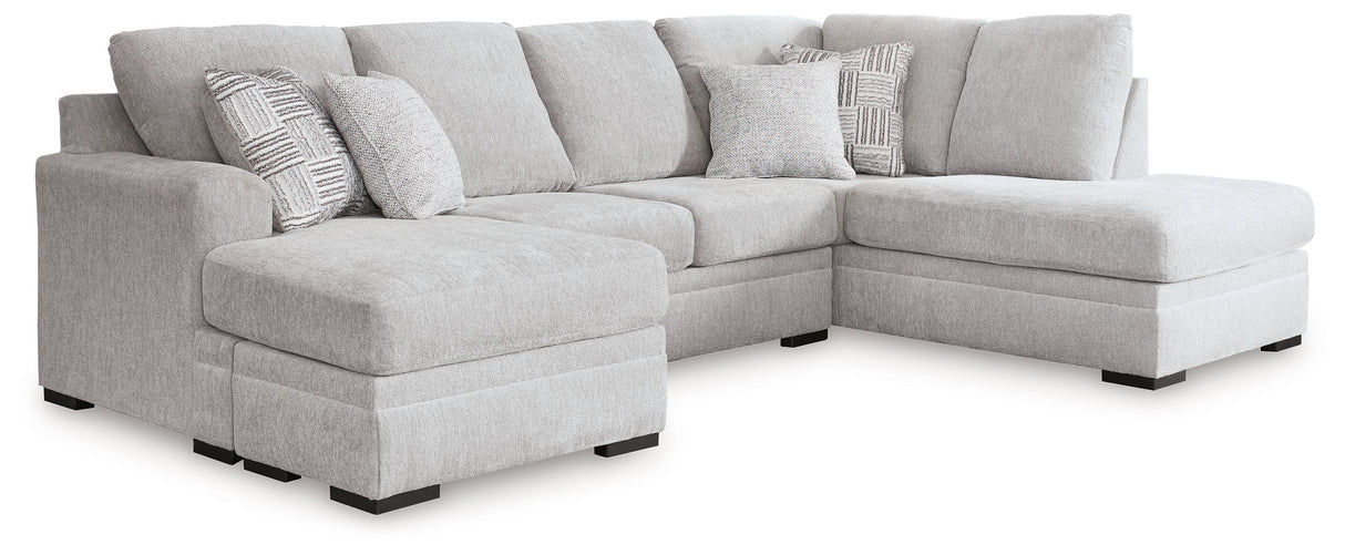Gabyleigh - Sectional Gray 2 Pc. Left Arm Facing Chaise Sectional by Benchcraft® | Bel Furniture