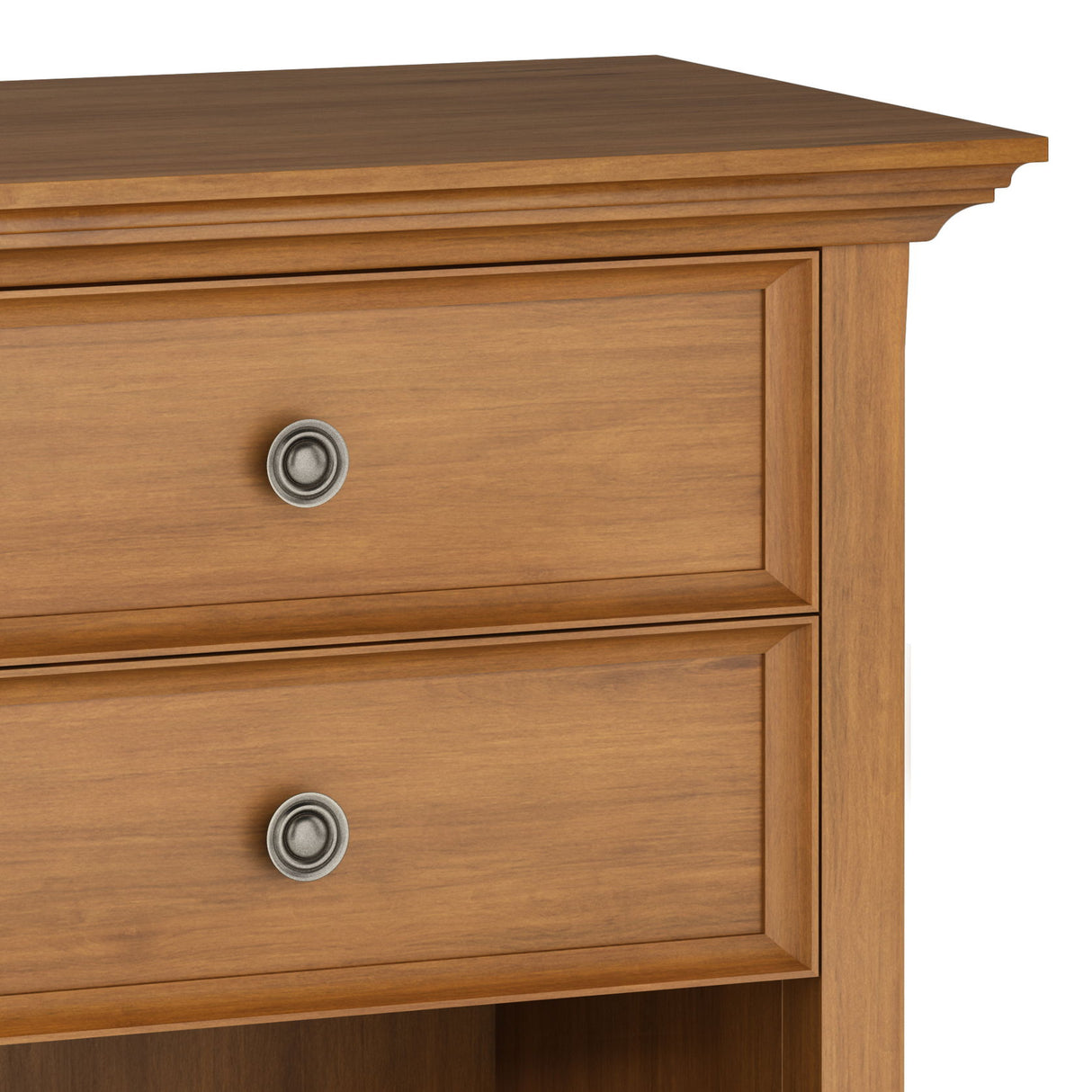 Amherst - Bedside Table, Handcrafted by Simpli-Home | Bel Furniture