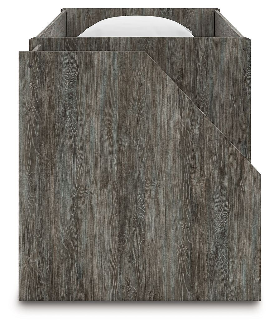 Frandern - Gray - Twin Over Twin Loft Bed by Signature Design by Ashley® | Bel Furniture