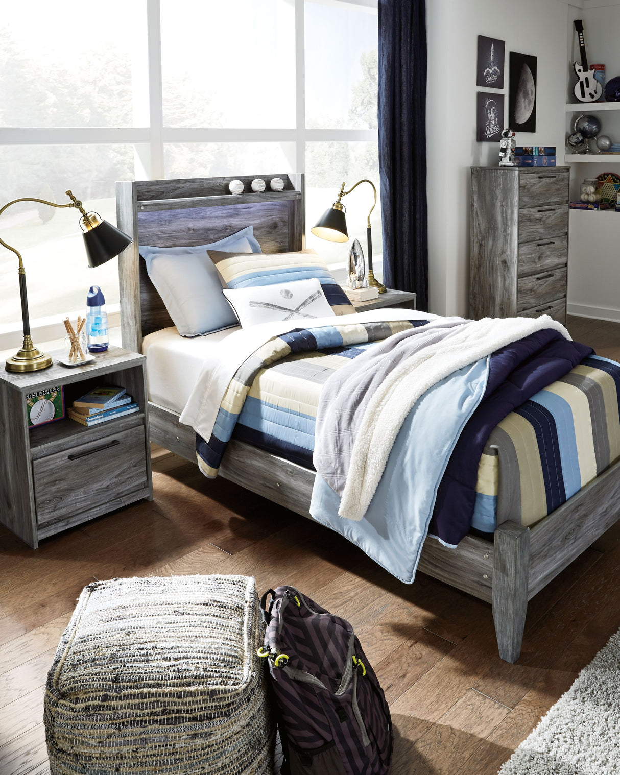 Baystorm - Panel Bed by Signature Design by Ashley® | Bel Furniture