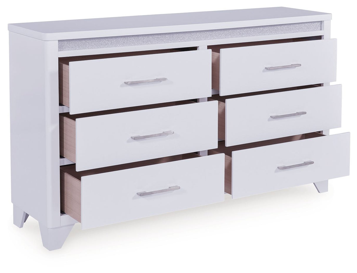 Jarlee - White - Dresser by Signature Design by Ashley® | Bel Furniture