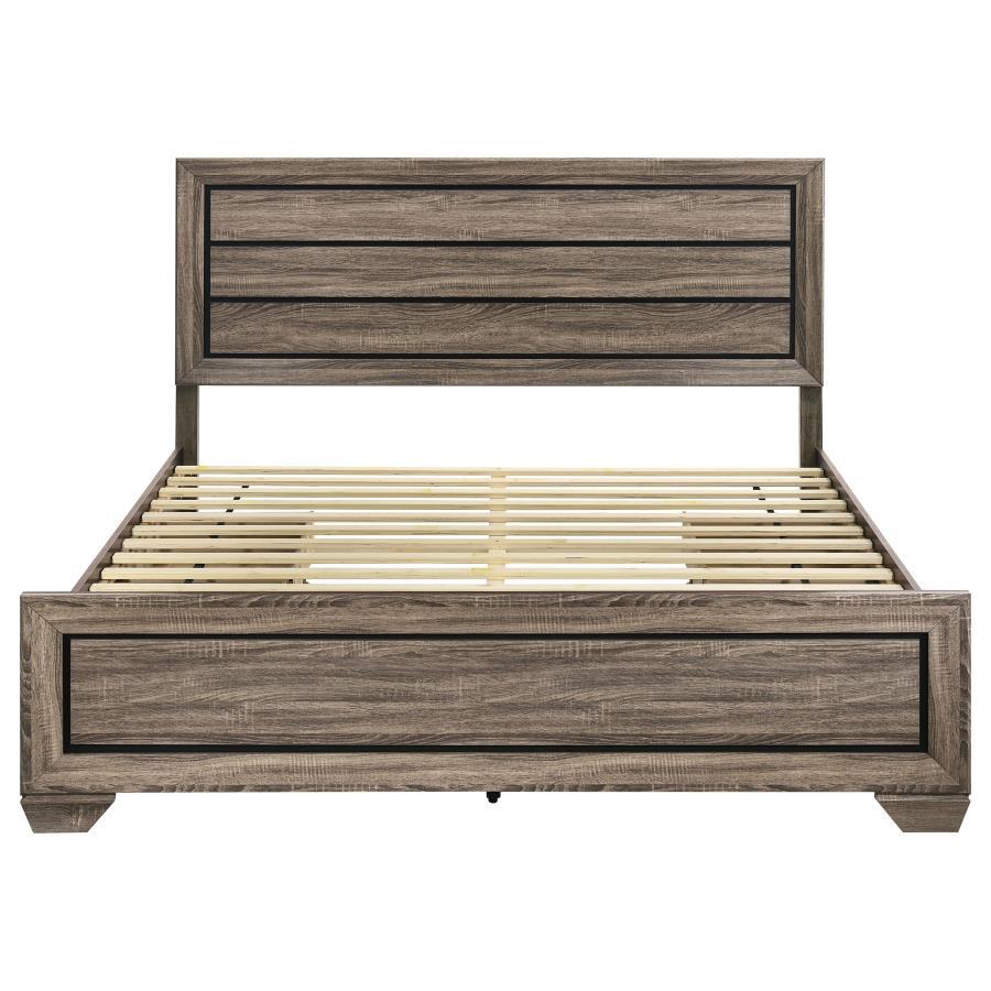 Kauffman - Wood Storage Panel Bed by CoasterEveryday | Bel Furniture