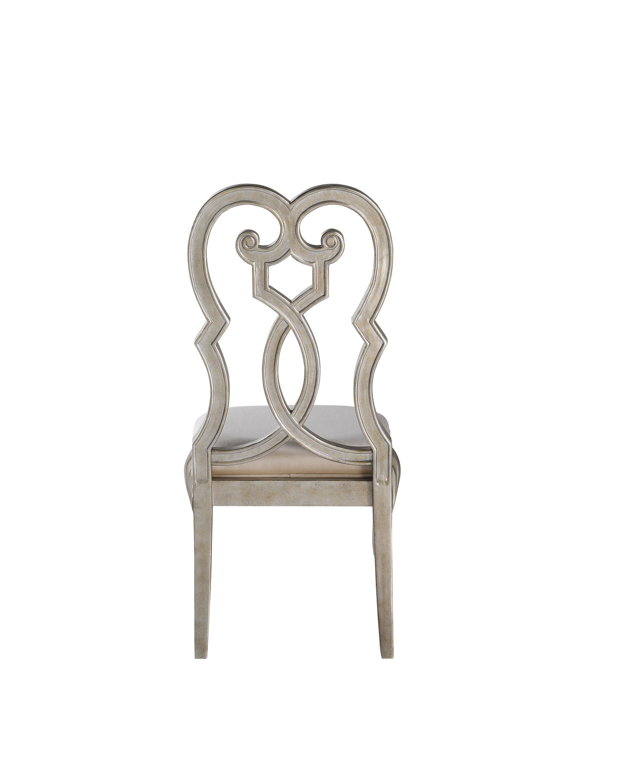 Esteban - Side Chair (Set of 2) - Antique Champagne by Urban Nest | Bel Furniture