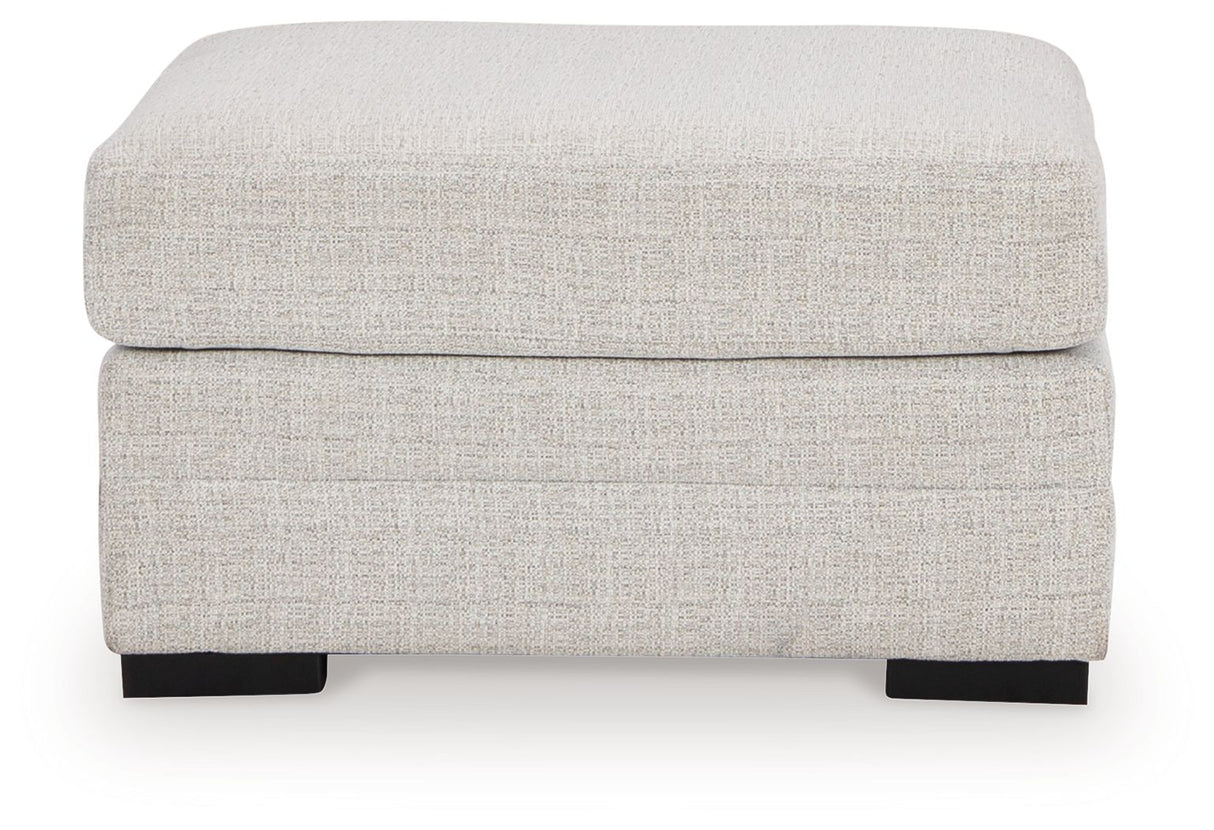 Koralynn - Stone - Oversized Accent Ottoman by Benchcraft® | Bel Furniture