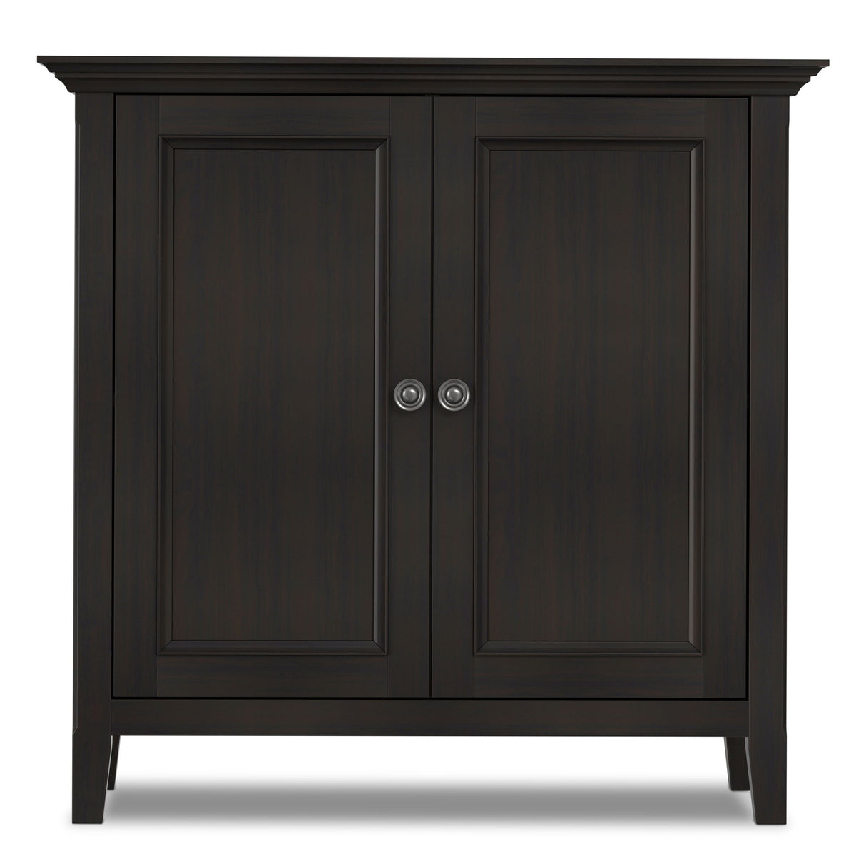 Amherst - 2 Door Storage Cabinet & Adjustable Shelving - Brown