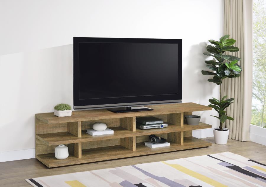 Cartmill - 78" 2-Tier TV Stand Media Console by Coaster Fine Furniture | Bel Furniture