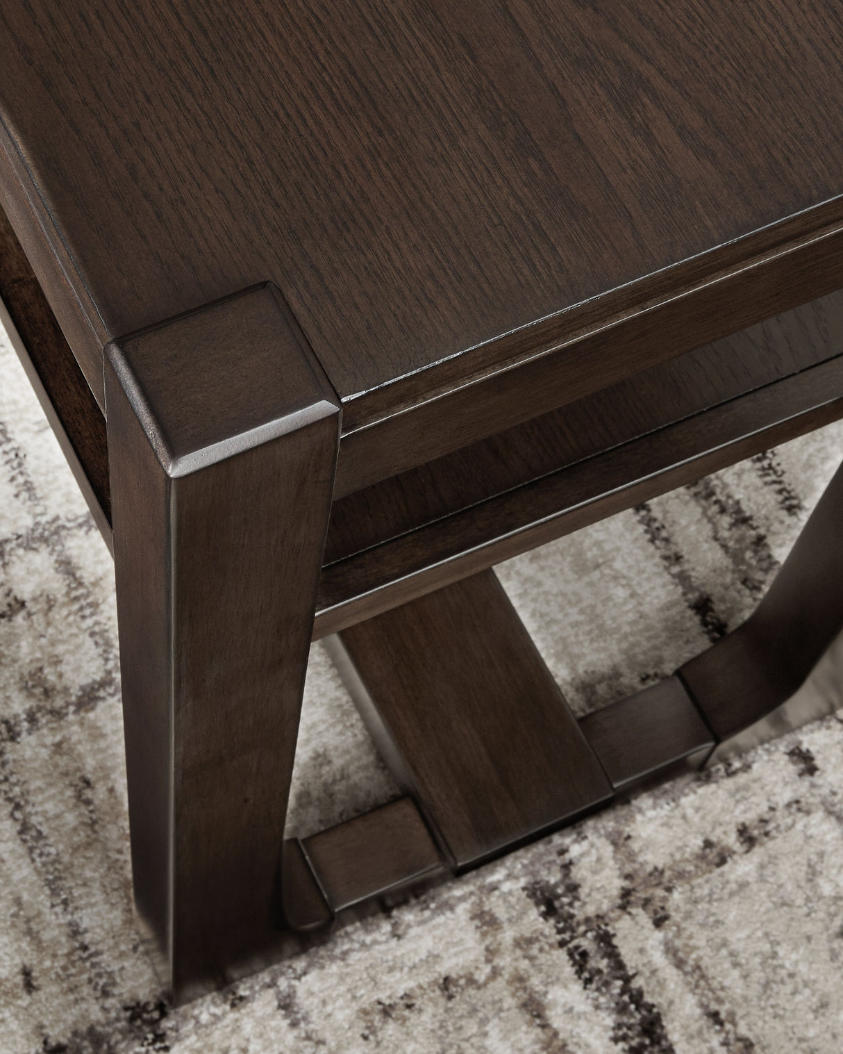 Breckington - Dark Brown - Sofa Table by Signature Design by Ashley® | Bel Furniture