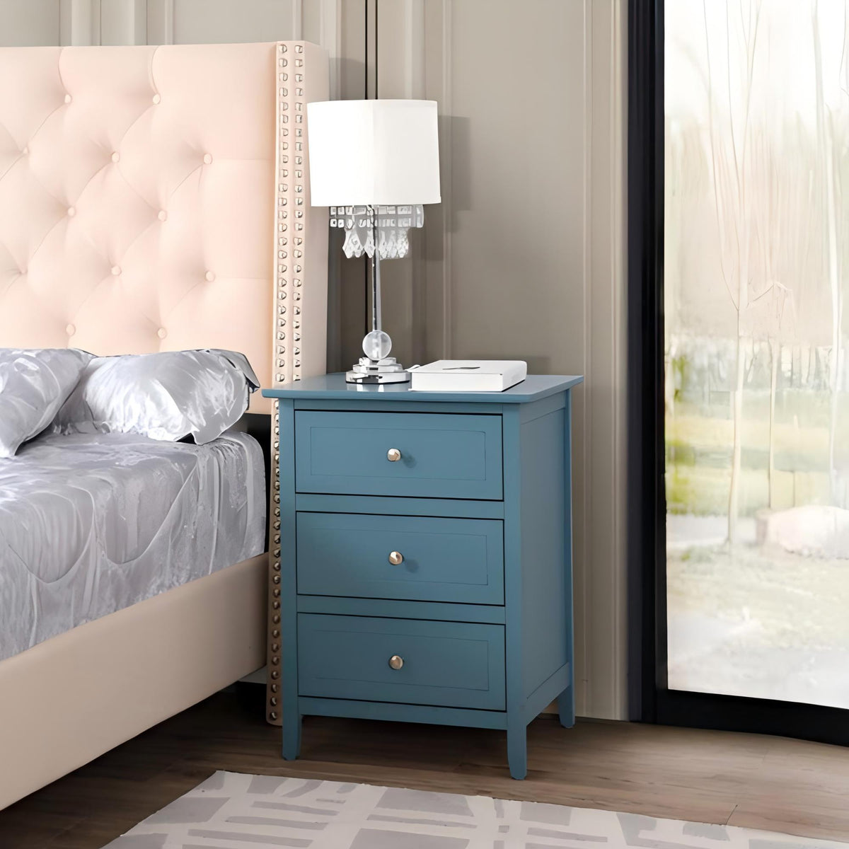 Daniel - 3 Drawer Nightstand