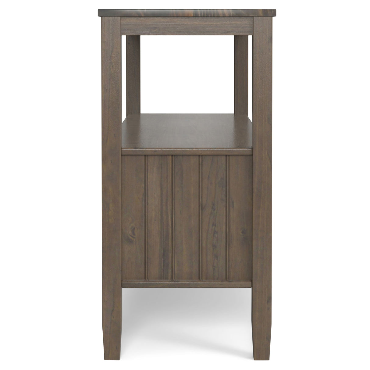 Lev - Console Table - Smoky Brown by Simpli-Home | Bel Furniture