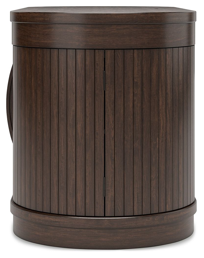 Korestone - Warm Brown - Home Office Desk by Signature Design by Ashley® | Bel Furniture