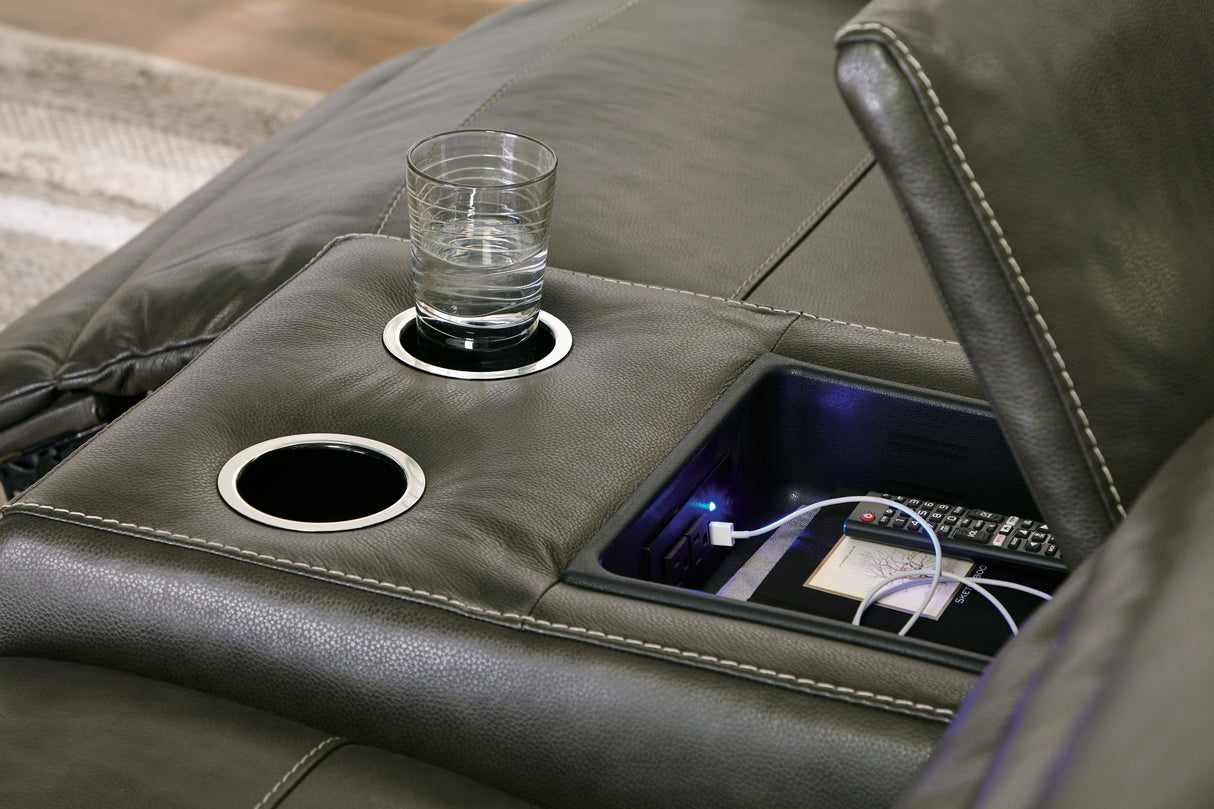 Center Line - Power Recliner Sectional by Signature Design by Ashley® | Bel Furniture