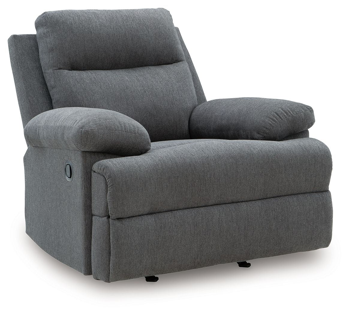 Side-Swipe - Rocker Recliner Dark Gray by Signature Design by Ashley® | Bel Furniture