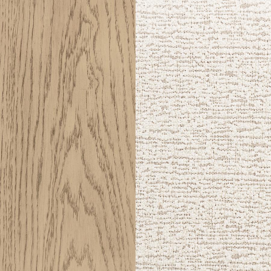 Kailani - California King Wingback Bed - Beige Oak by Coaster Fine Furniture | Bel Furniture