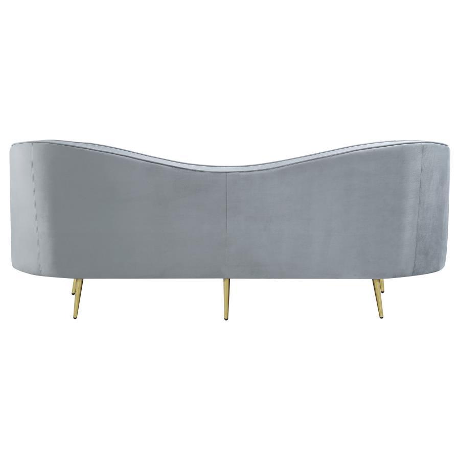 Sophia - Upholstered Channel Tufted Sofa by CoasterEssence | Bel Furniture
