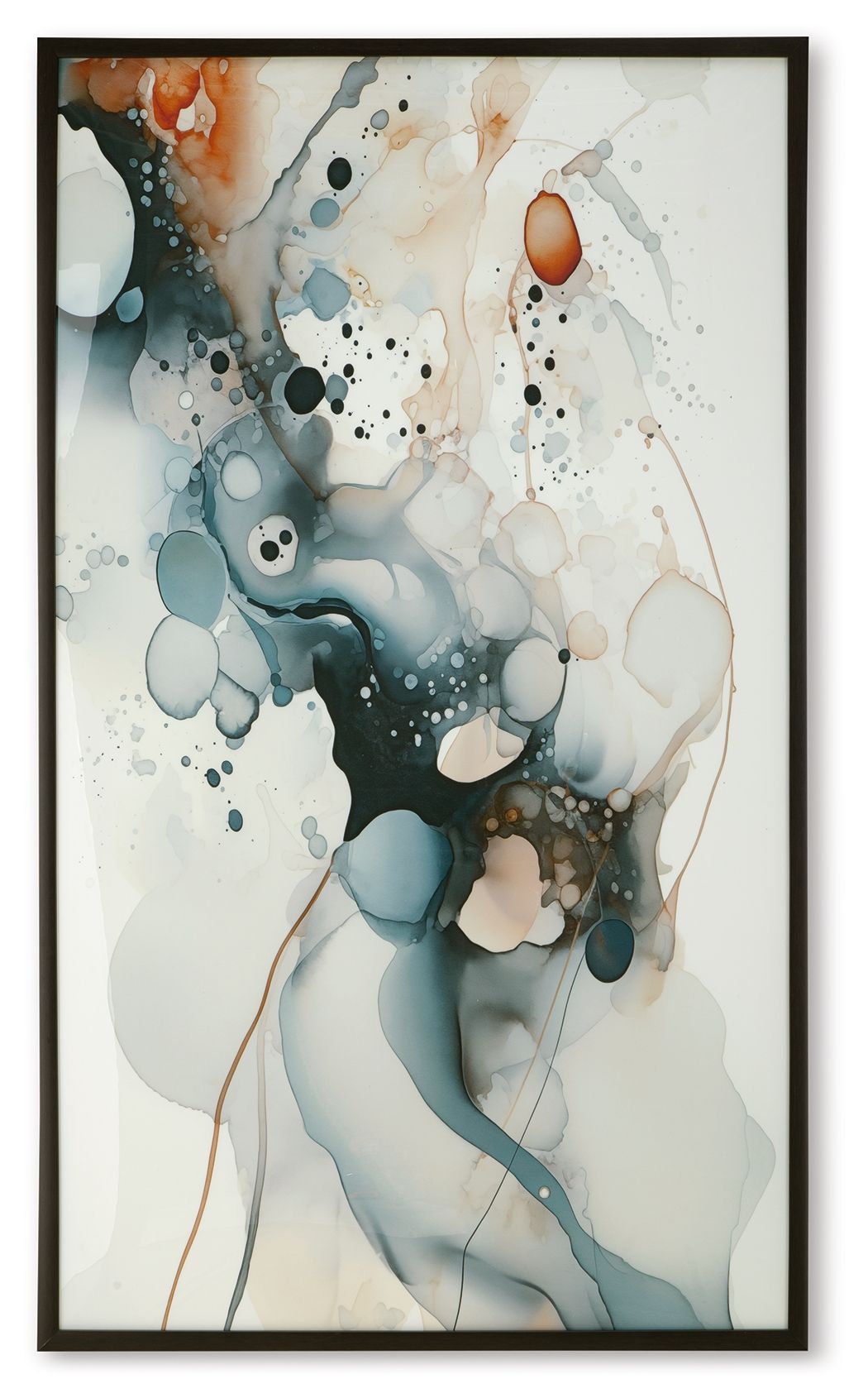 Foxenburg - Blue / Amber / White - Wall Art by Signature Design by Ashley® | Bel Furniture