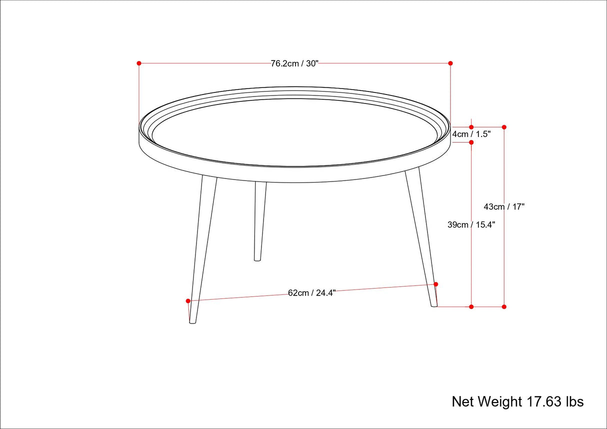 Clairmont - Coffee Table by Simpli-Home | Bel Furniture