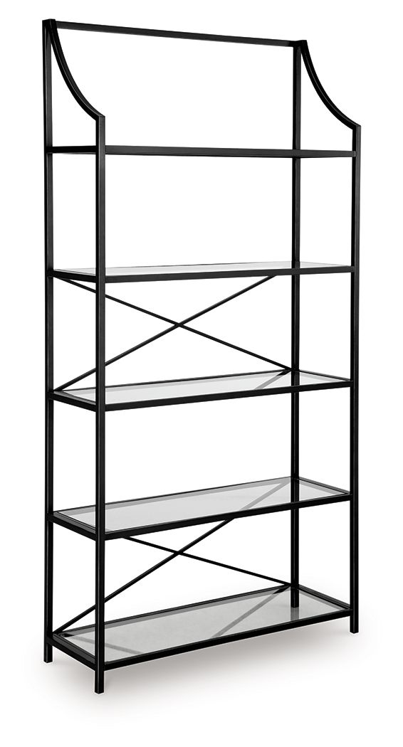 Dakerwell - Antique Black - Bookcase by Signature Design by Ashley® | Bel Furniture
