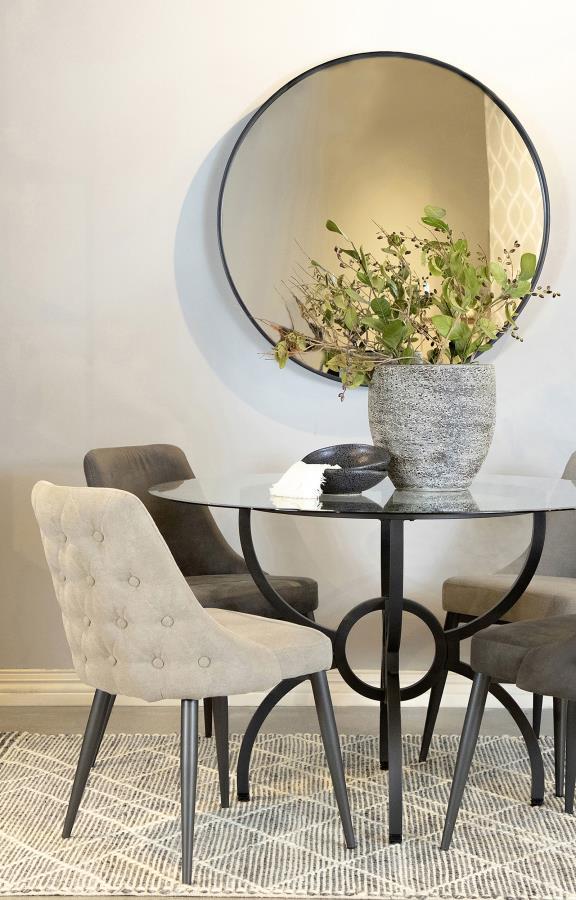 Cosmo - Upholstered Dining Side Chair (Set of 2) by CoasterEveryday | Bel Furniture