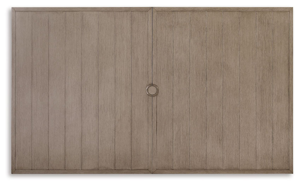 Beach Front - Beige - RECT Dining Room EXT Table by Signature Design by Ashley® | Bel Furniture