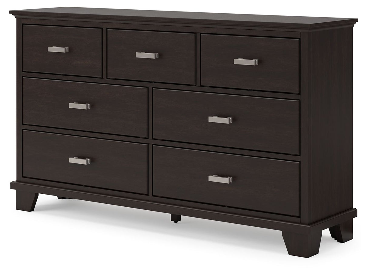 Covetown - Dark Brown - Dresser by Signature Design by Ashley® | Bel Furniture