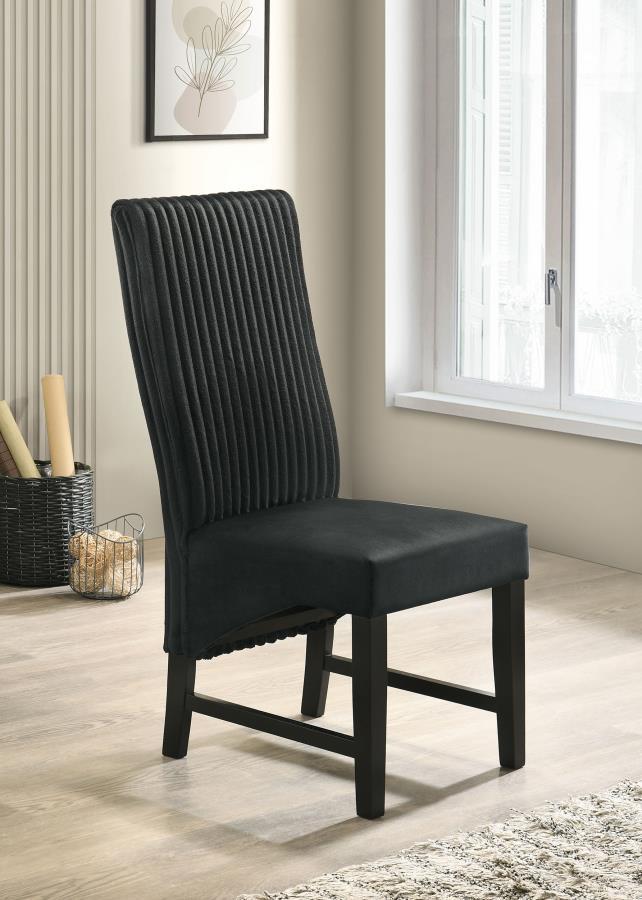 Barrand - Upholstered Dining Side Chair (Set of 2) by Coaster Fine Furniture | Bel Furniture