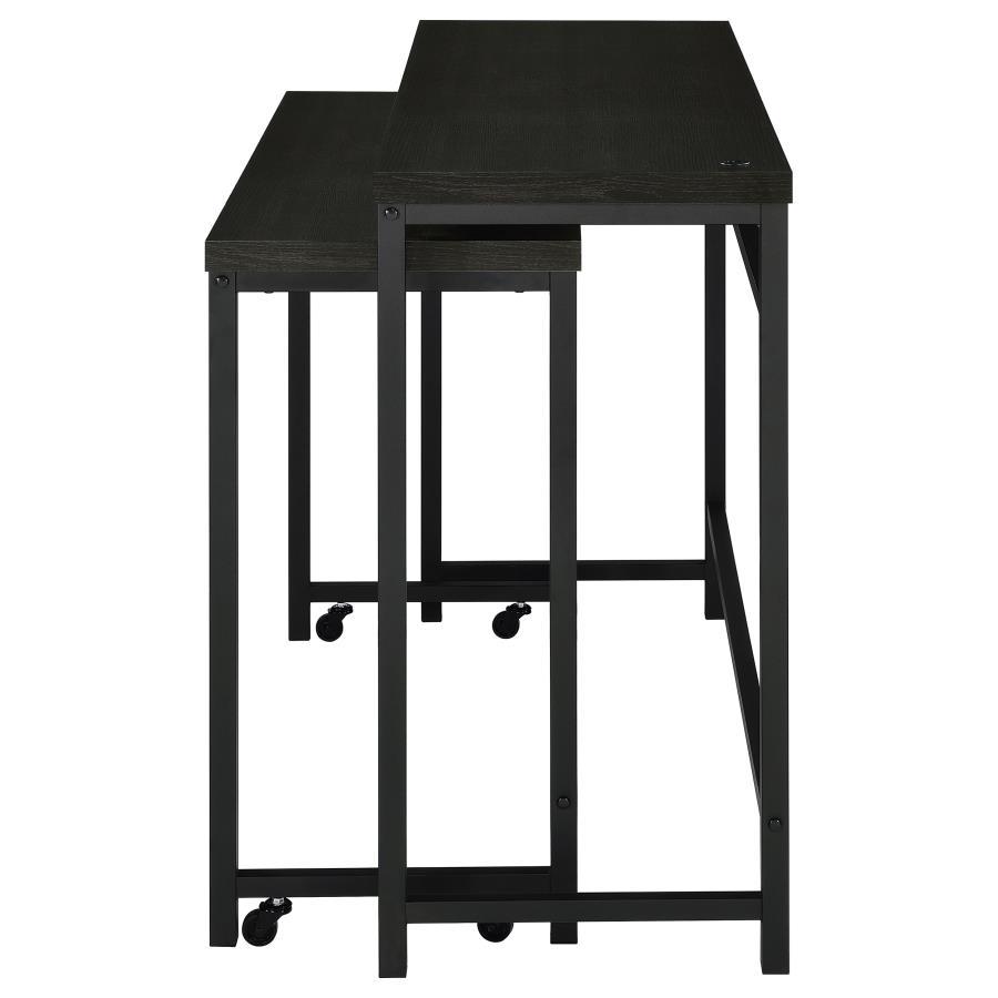 Hawes - 4 Piece Multipurpose Counter Height Table Set - Black by Coaster Fine Furniture | Bel Furniture