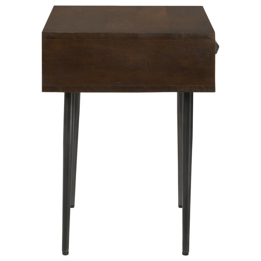 Ezra - 1-Drawer Rectangular Accent Side Table by CoasterEveryday | Bel Furniture