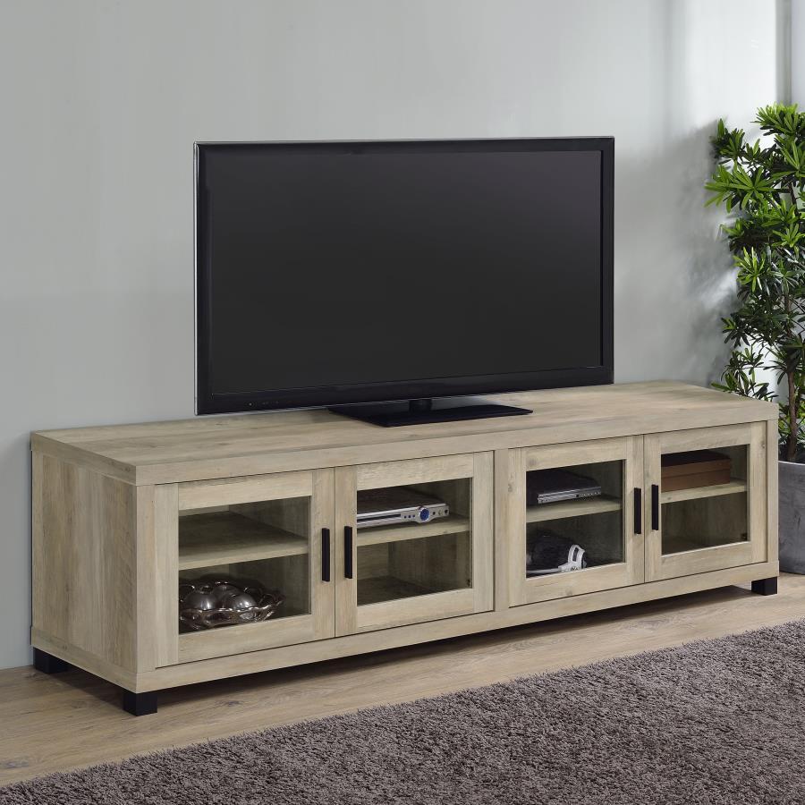 Sachin - 4-Door Engineered Wood TV Stand by CoasterEssence | Bel Furniture